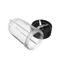 Kitchee 500ml Tall Cup Replacement + Extractor Cross Blade for Magic Bullet