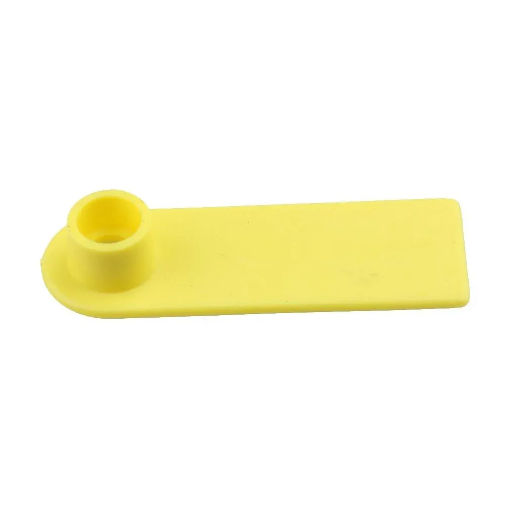 100x Cattle Ear Tags 5x2cm Set - Mini Yellow Blank Pig Goat Livestock Label — product image 3 of 5