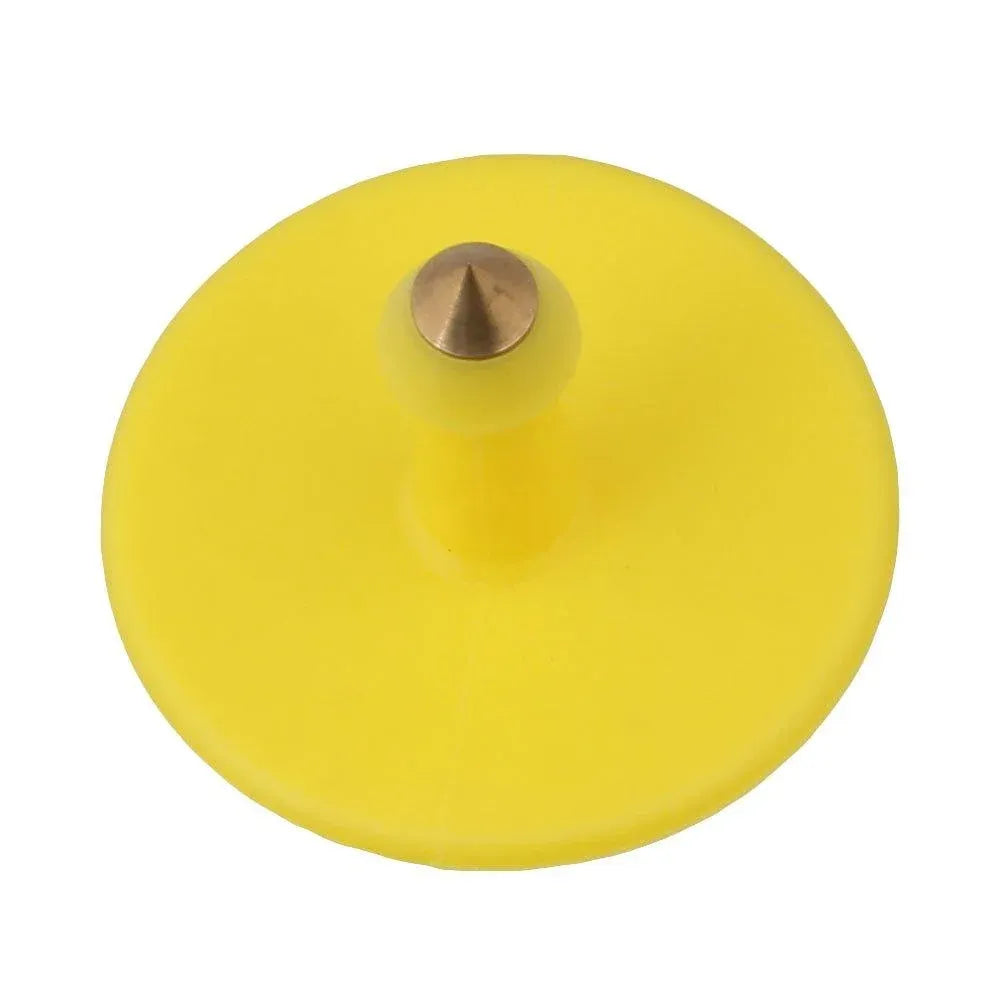 100x Cattle Ear Tags 5x2cm Set - Mini Yellow Blank Pig Goat Livestock Label — product image 4 of 5