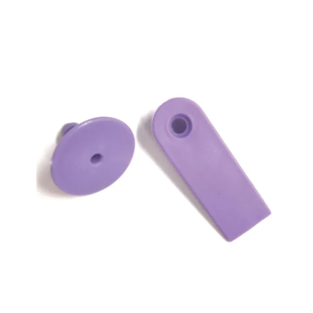 100x Cattle Ear Tags 5x2cm Purple Cow Sheep Pig Small Animal Livestock Label Tag — product image 2 of 4