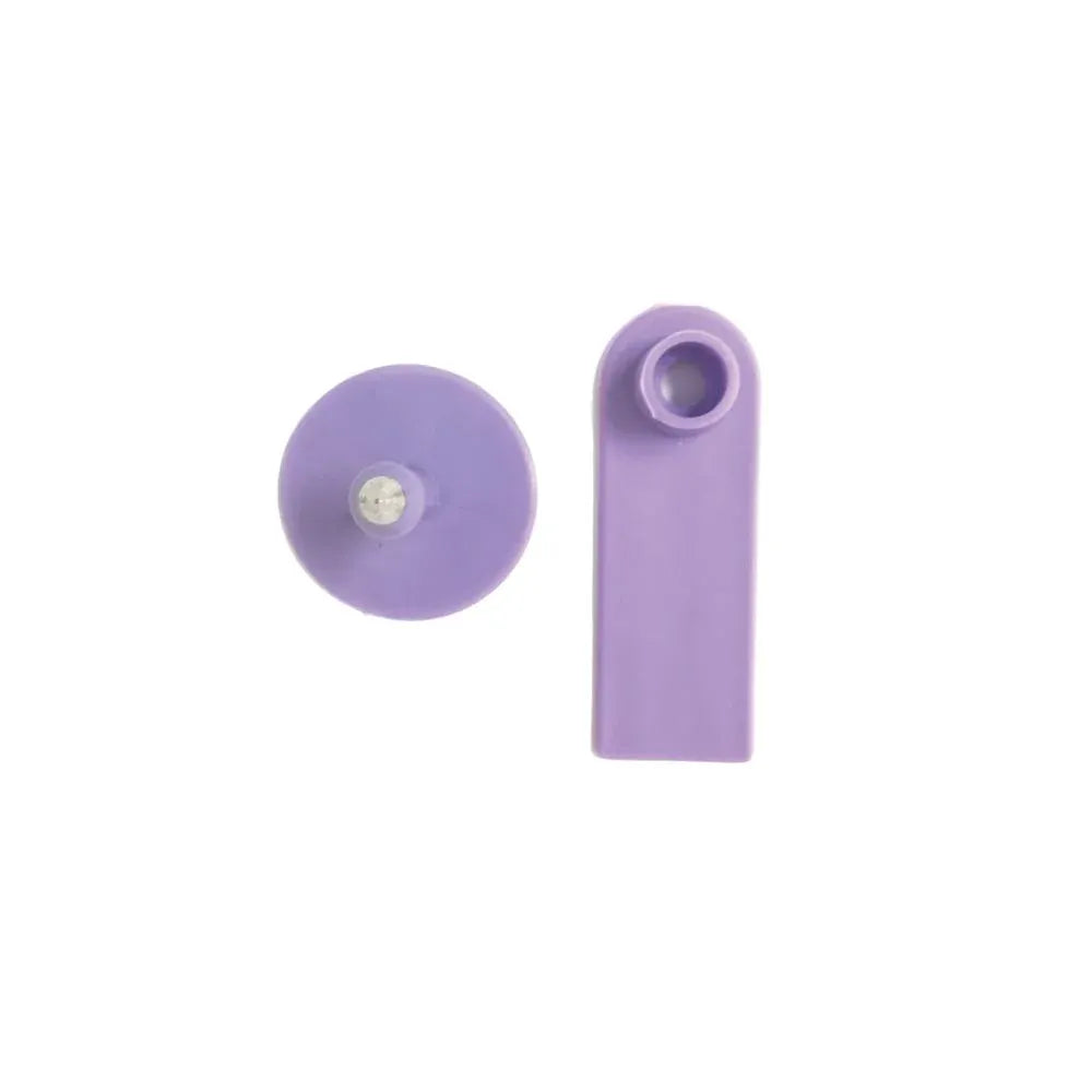 100x Cattle Ear Tags 5x2cm Purple Cow Sheep Pig Small Animal Livestock Label Tag — product image 3 of 4