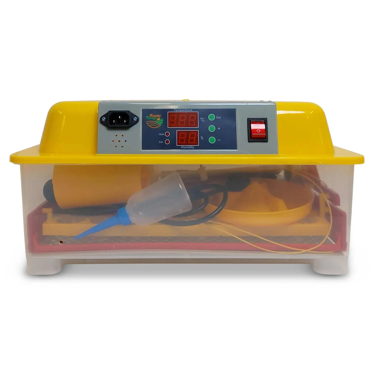 Rooster Farms Automatic Egg Incubator with Accessories, 32-Egg