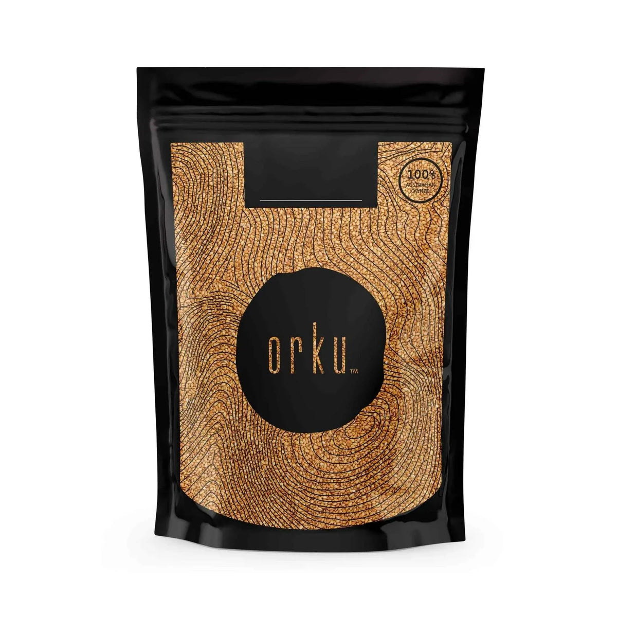 Orku 1Kg Organic Golden Linseed Flaxseed Whole Grain Non GMO