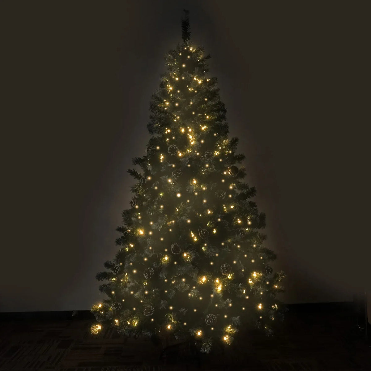 Christabelle Snow-Tipped Pre-Lit LED Christmas Tree with Pine Cones – 1.2 m — product image 4 of 12