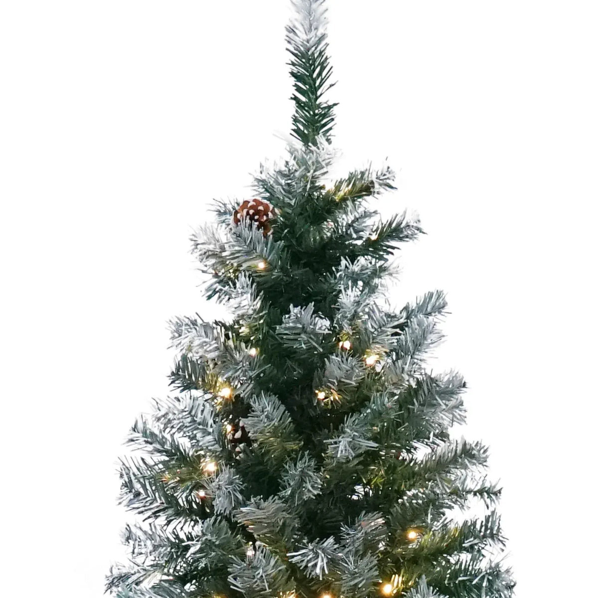 Christabelle Snow-Tipped Pre-Lit LED Christmas Tree with Pine Cones – 1.2 m — product image 6 of 12