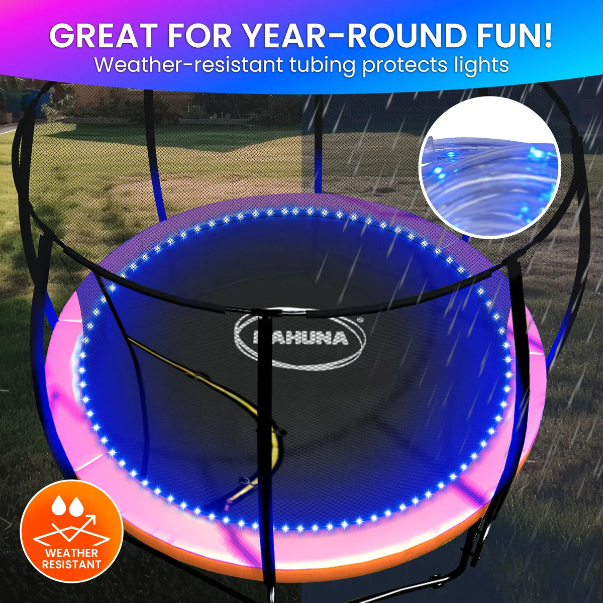 Kahuna Motion-Activated RGB LED Trampoline Lighting Kit – 12 ft — product image 8 of 11