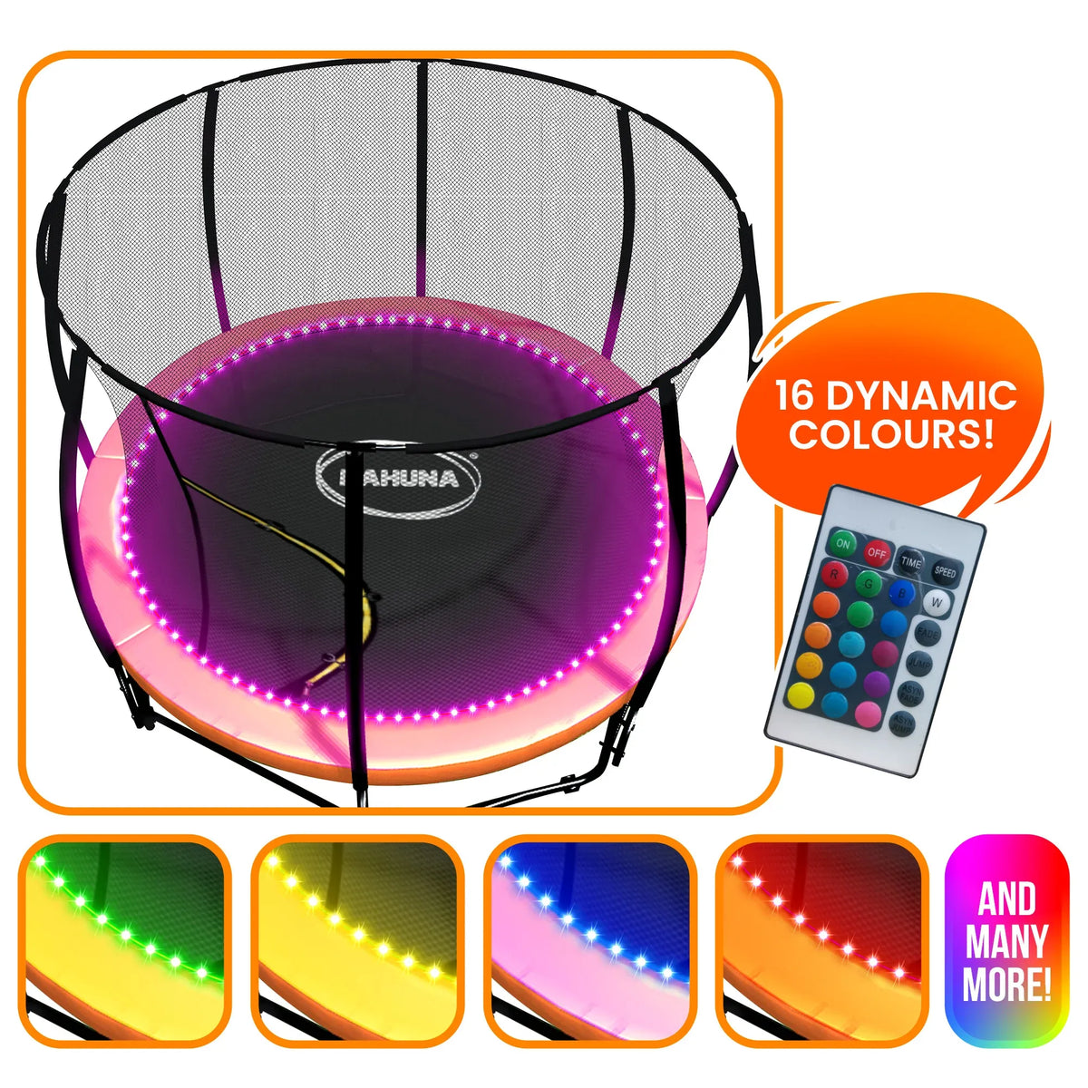 Kahuna Motion-Activated RGB LED Trampoline Lighting Kit – 6–8 ft — product image 7 of 11
