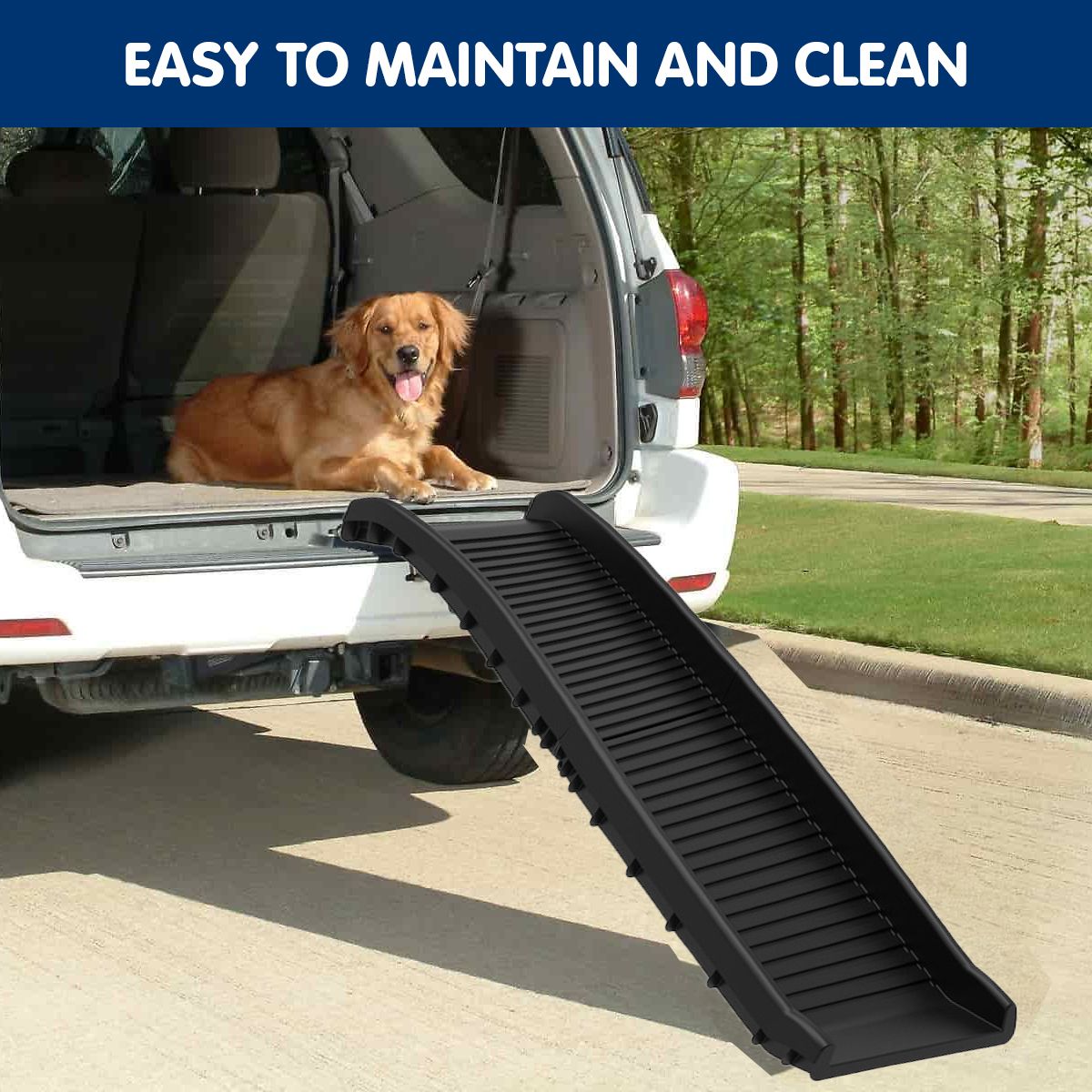 Furtastic Foldable Dog Ramp Non-Slip Portable Pet Steps Ladder for Car SUV High Bed Couch Small Senior Dogs — product image 12 of 12