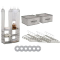 Delta Children 24 Piece Nursery Storage Set Cool Grey — product image 1 of 5