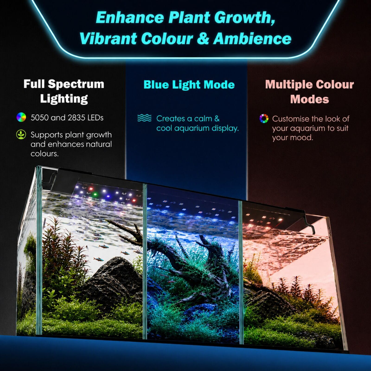 Dynamic Power 95 cm 36 W Full-Spectrum Planted Aquarium LED Light — product image 3 of 10