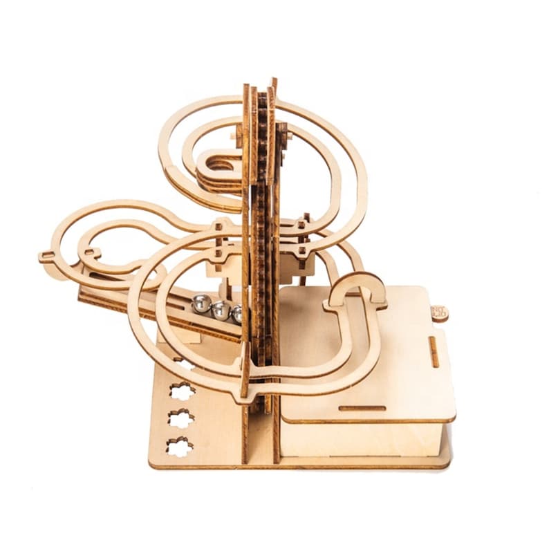 Marble Run Model Kids Building Kits Construction Toy Wooden Crafts — product image 7