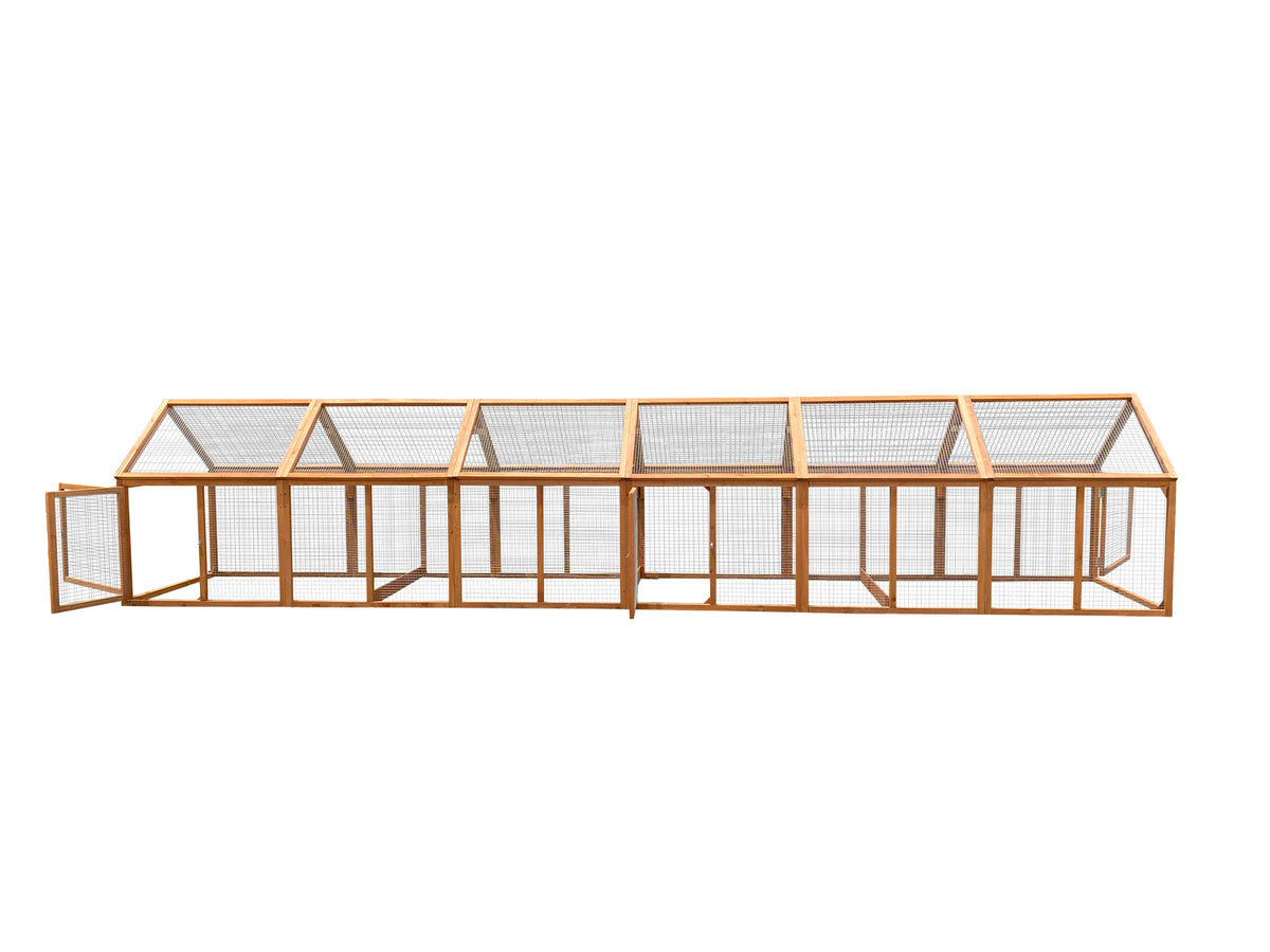 YES4PETS Wooden Chicken & Small Animal Run Extension, 5 m