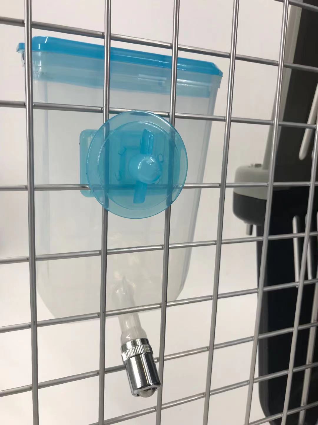 YES4PETS Pet Hanging Water Bottle No Drip Water Dispenser Rabbit Dog Cat Drinking Bottle-Blue — product image 4 of 4