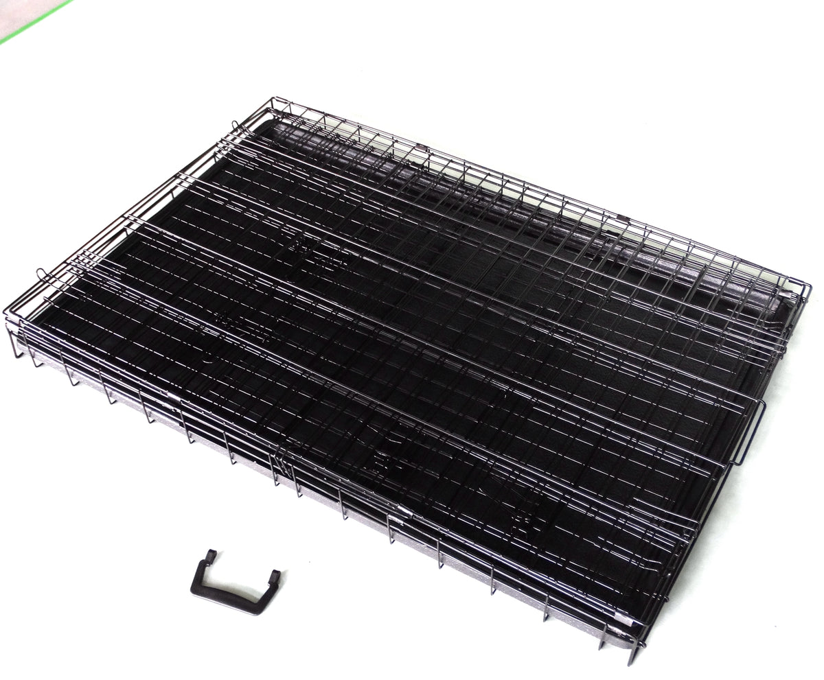 YES4PETS 36' Collapsible Metal Dog Cat Crate Cage Cat Carrier With Divider — product image 5 of 5