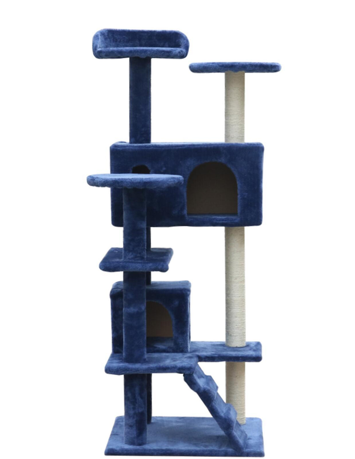 YES4PETS 130 cm Blue Cat Scratching Post Tree  Scratcher Pole-Blue — product image 2 of 4
