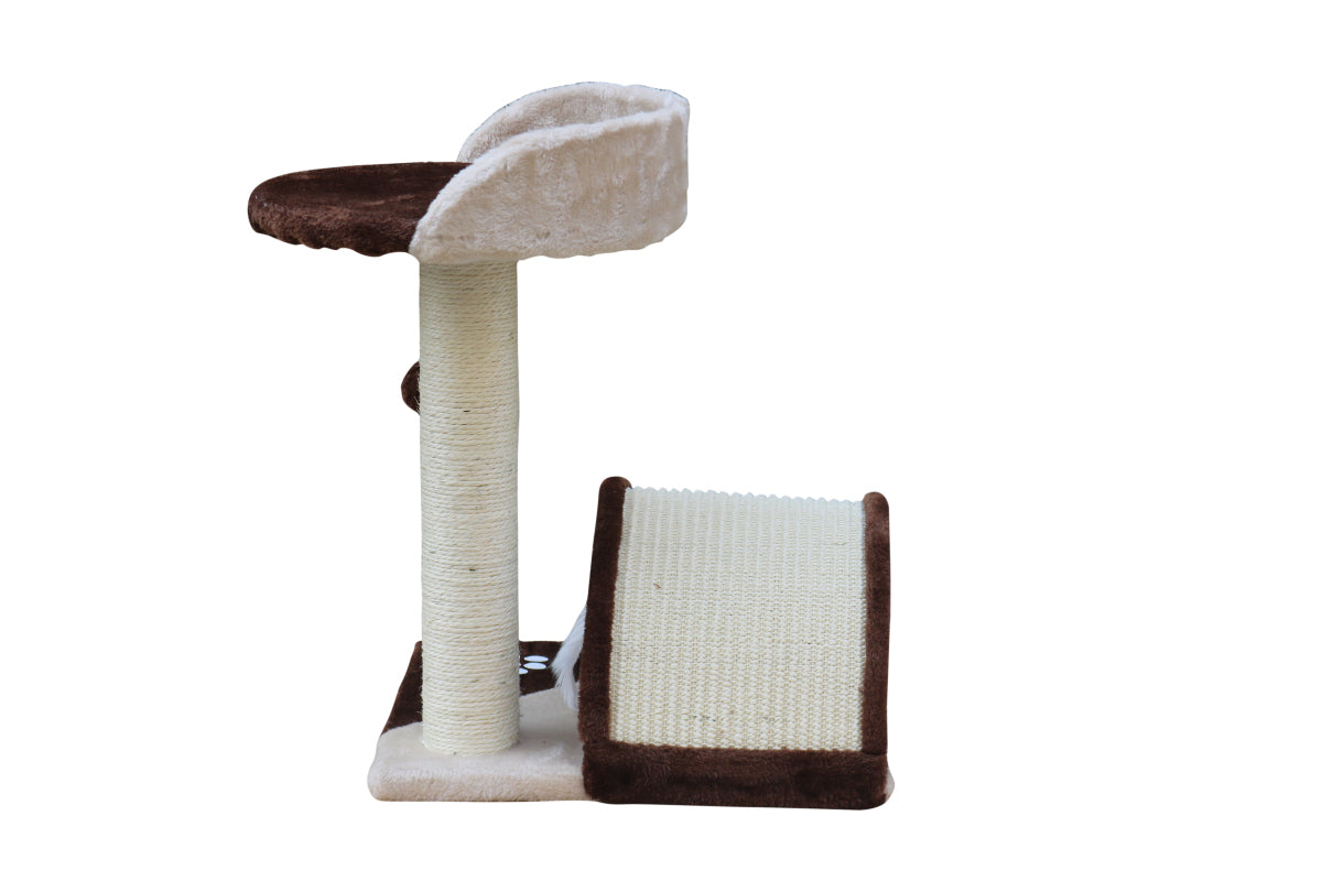 YES4PETS 50 cm Cat Scratching Post Tree Scratching Pole Climbing Post-Brown — product image 5 of 7