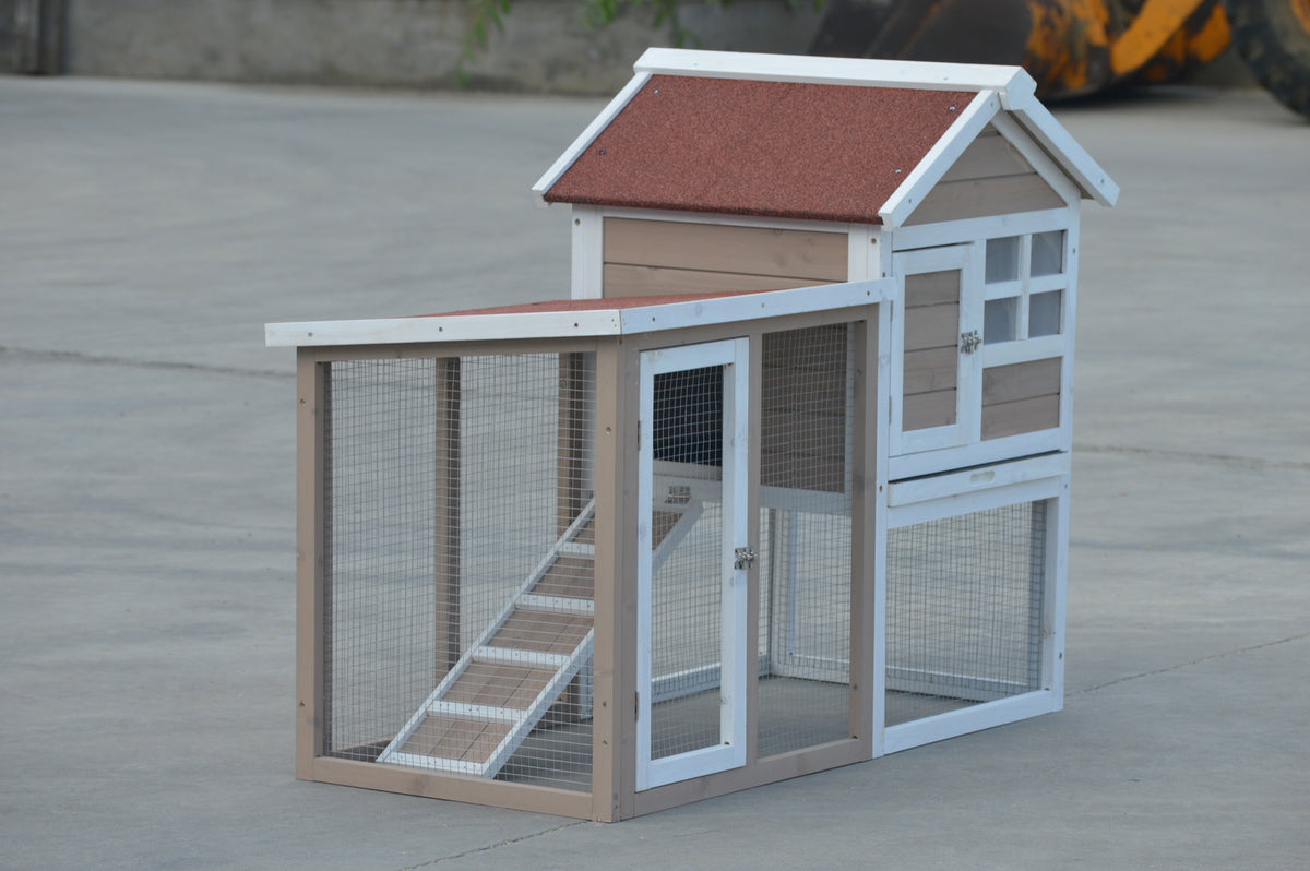 YES4PETS Rabbit Hutch Small  Ferret Guinea Pig Cage Hen Chook Cat Kitten House — product image 4 of 7