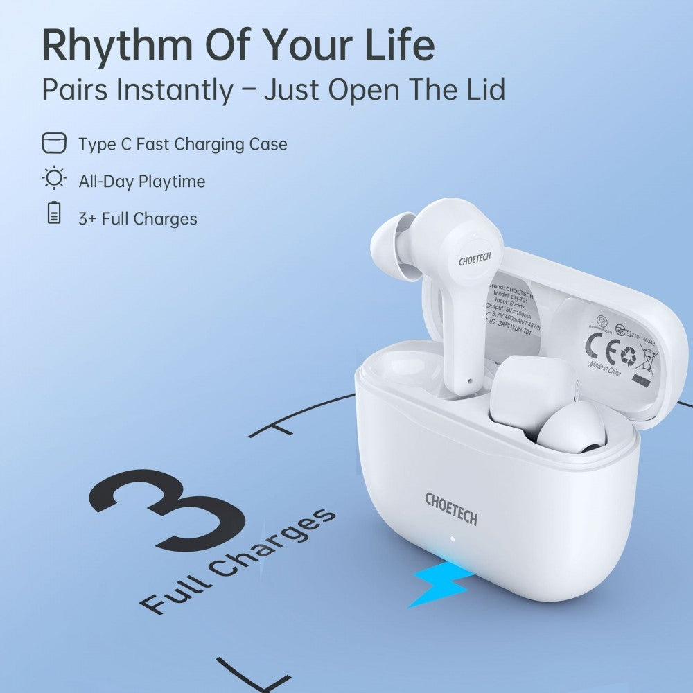 CHOETECH BH-T01 Bluetooth True Wireless Earbuds — product image 5