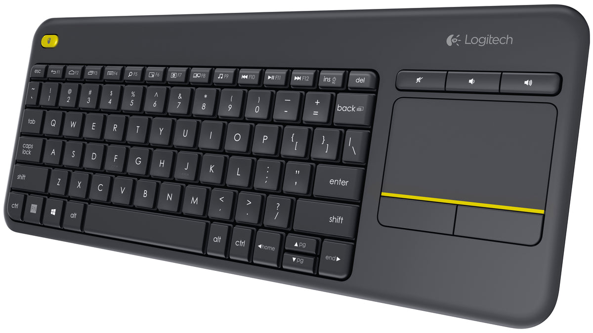 Logitech K400 PLUS Touch Wireless keyboard - Black (920-007165) – product photo 4