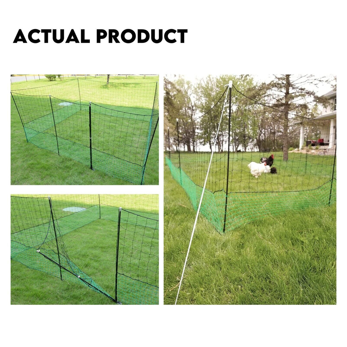 POULTRY NETTING Quality Net Chicken Electric Fence 60m X 115cm — product image 7 of 7