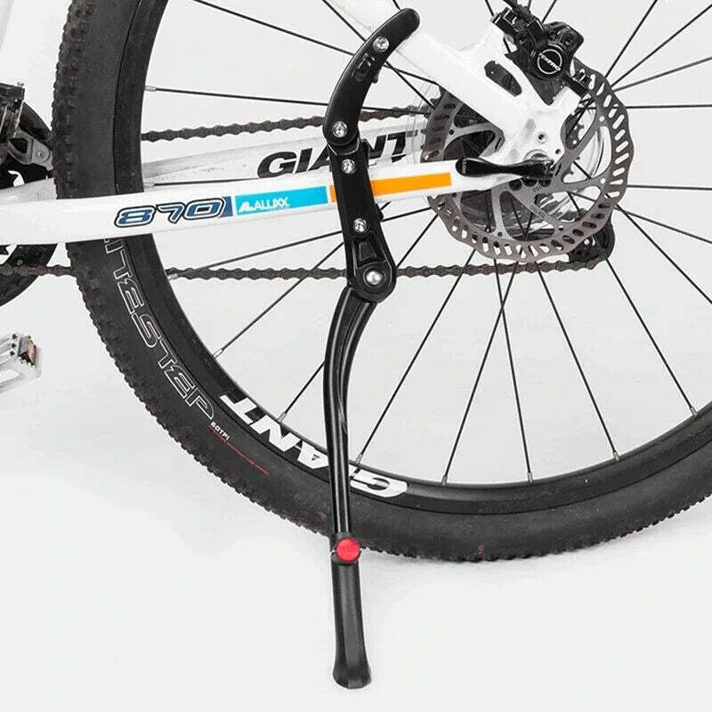 Adjustable Bike Stand One Size Fits All - ROCKBROS Mountain Bike Standard Kick Stand Parking Adjustable 40cm Removable - Photo Shoot — product image 2