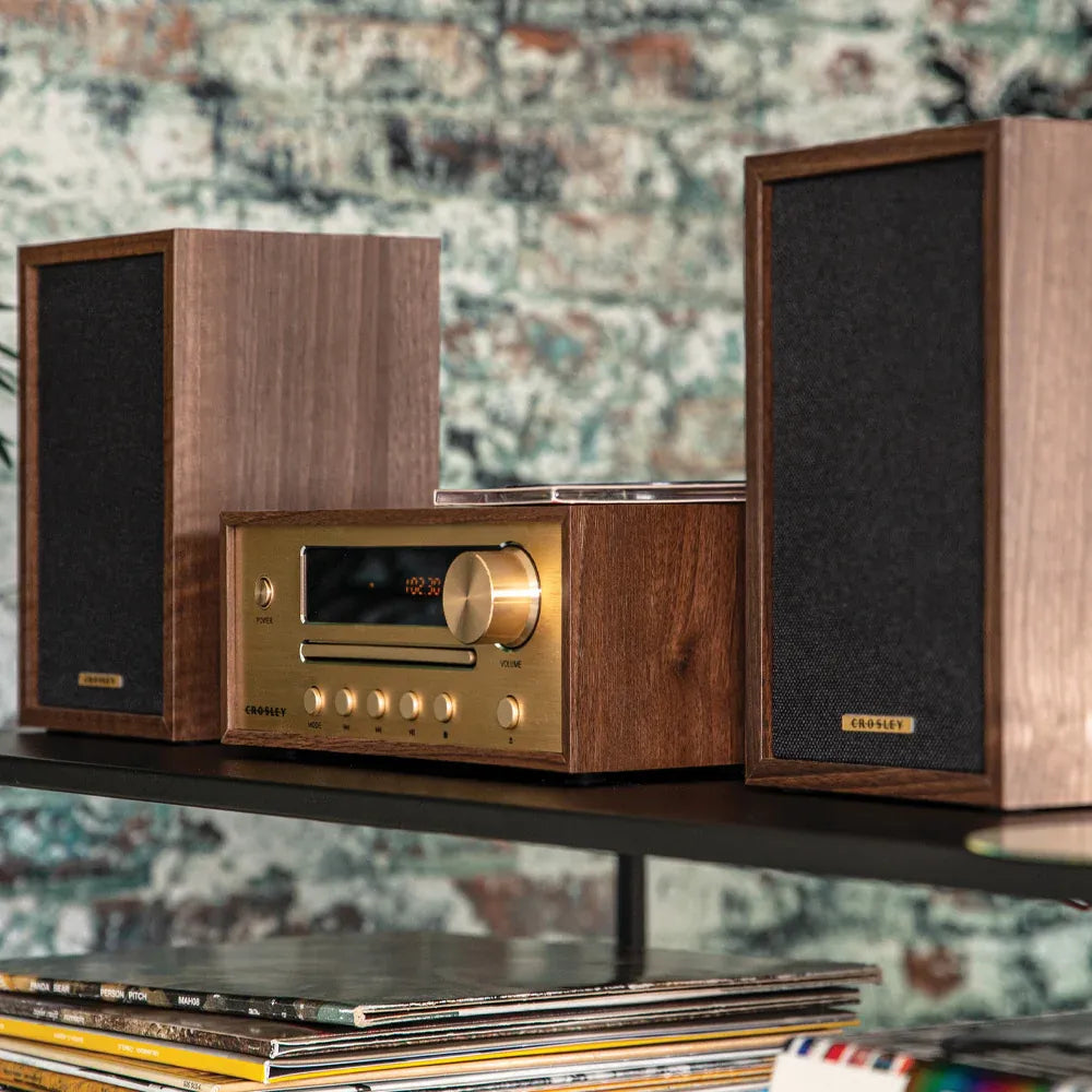 Crosley Parker Radio CD Player - Walnut — product image 2