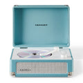 Crosley Cruiser Portable Retro CD Player with Stereo Bluetooth Speakers, FM Radio - Turqouise