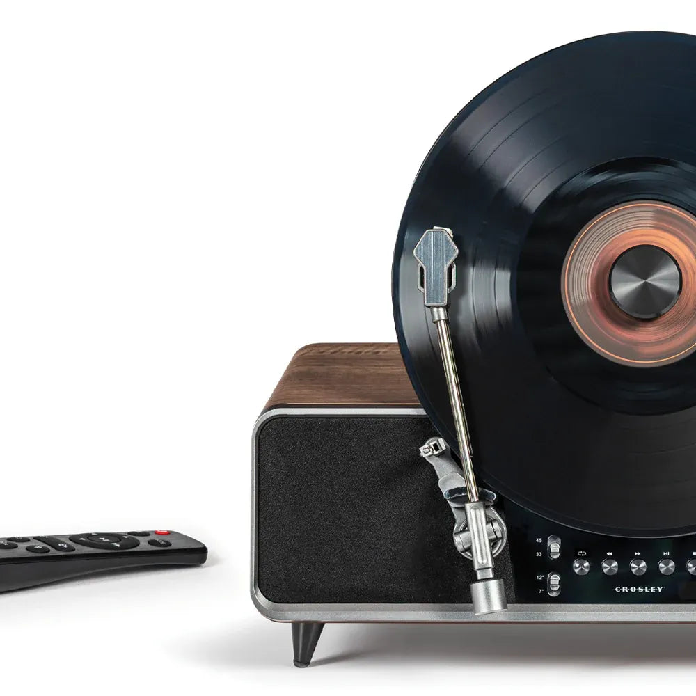 Crosley Beck Automatic Vertical Record Player - Walnut — product image 3