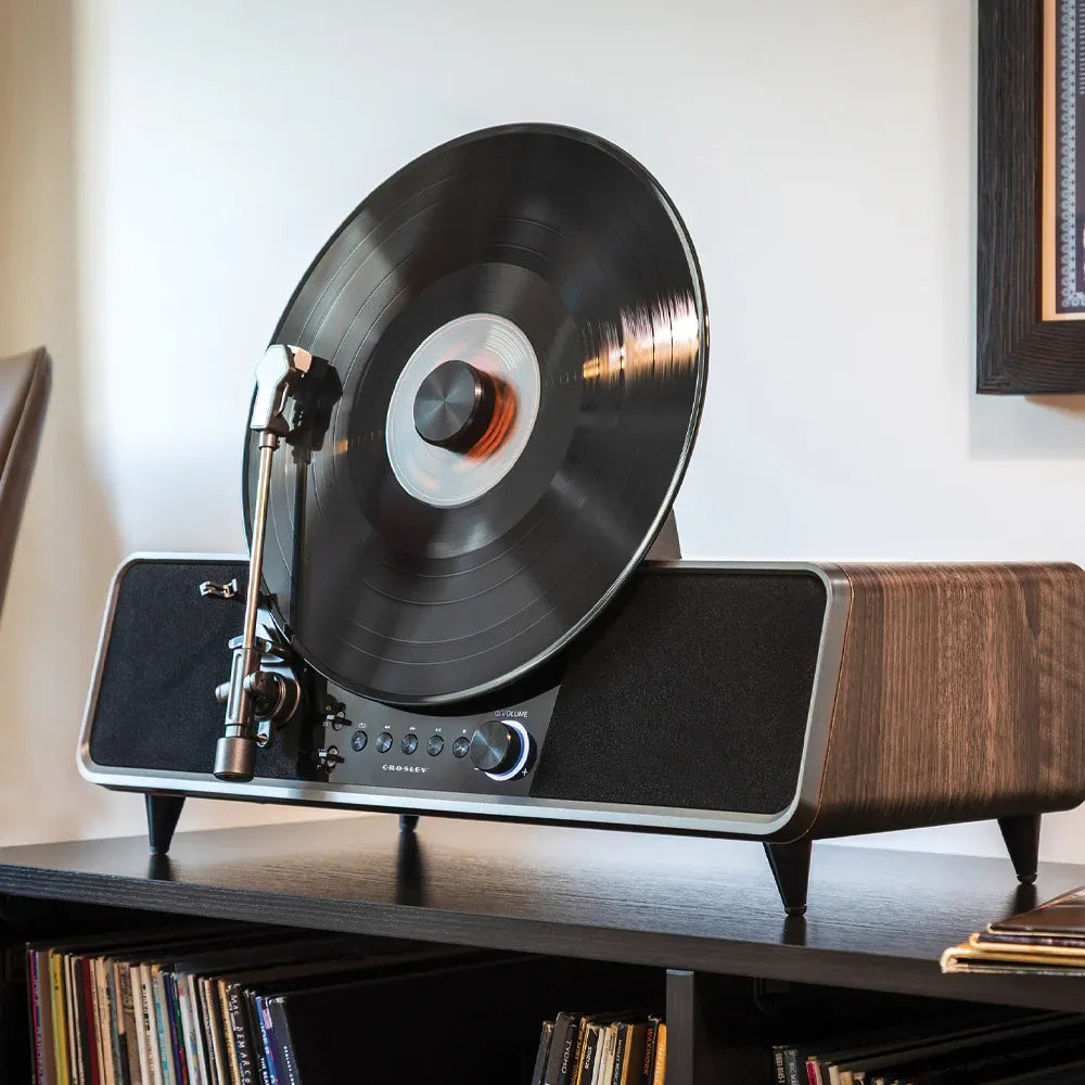 Crosley Beck Automatic Vertical Record Player - Walnut — product image 5