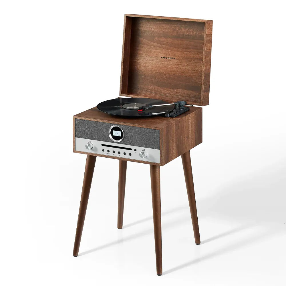 Crosley Nash 7-in-1 Vinyl Record Player - Walnut — product image 2