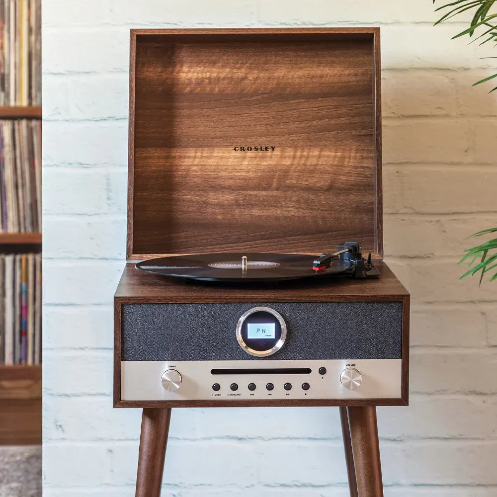 Crosley Nash 7-in-1 Vinyl Record Player - Walnut — product image 5