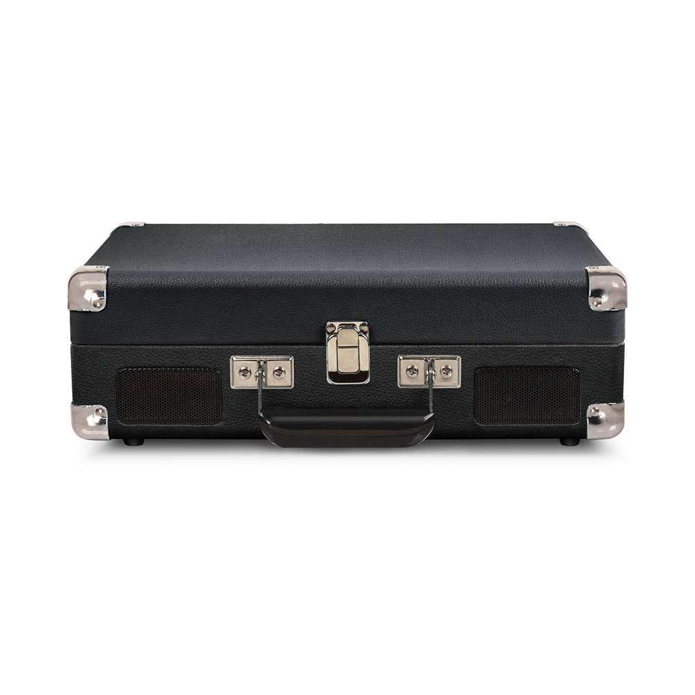 Crosley Cruiser Bluetooth Portable Turntable - Black + Bundled Crosley Record Storage Crate — product image 4
