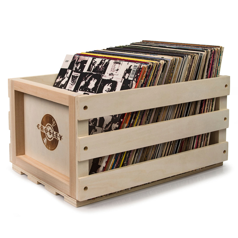 Crosley Cruiser Bluetooth Portable Turntable - Emerald Green + Bundled Crosley Record Storage Crate — product image 2