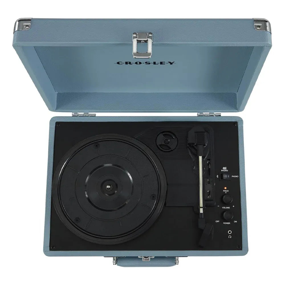 Crosley Cruiser Bluetooth Portable Turntable - Tourmaline — product image 3
