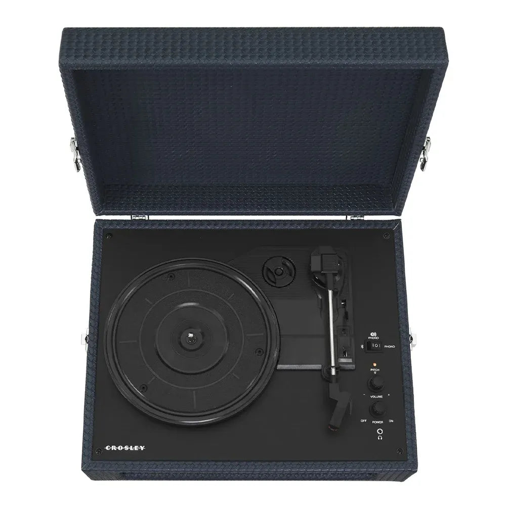 Crosley Voyager Bluetooth Portable Turntable - Navy — product image 3