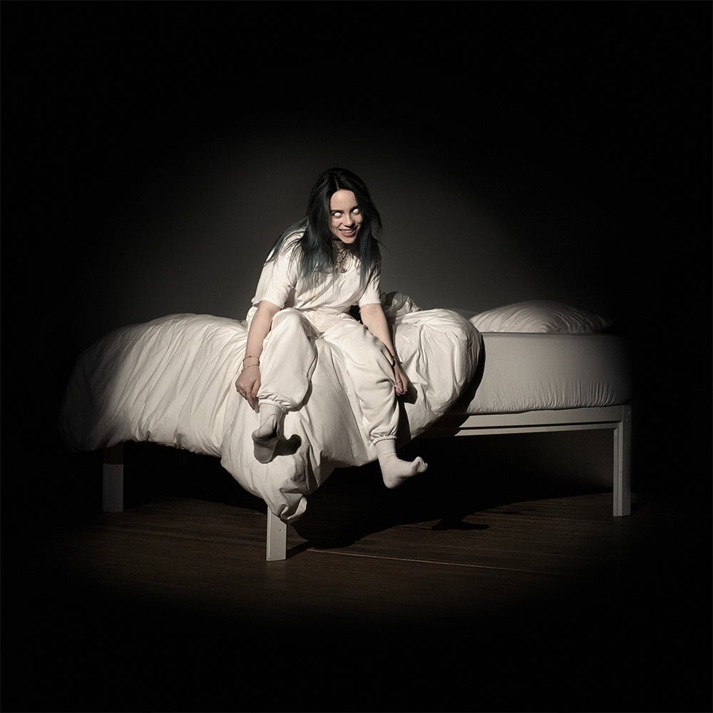 Billie Eilish - When We All Fall Asleep, Where Do We Go & Crosley Record Storage Display Stand — product image 4