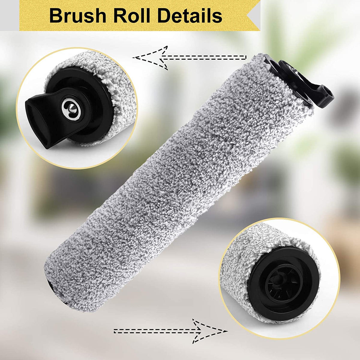 Roller Brush and Filter Kit Compatible with Tineco Floor One S3