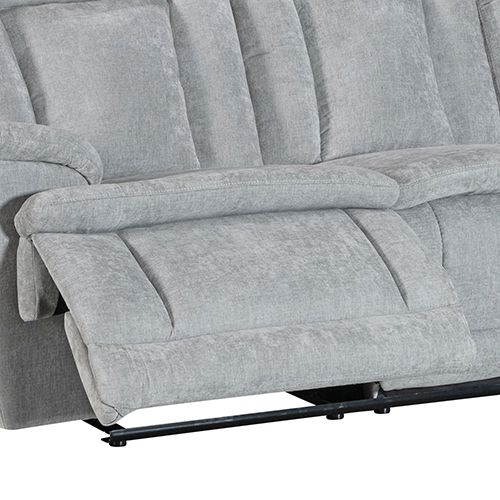 2 Seater Power Recliner Chair in Grey