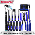 SEDY 18-Piece Automotive Trim Removal, Pick & Hook Tool Kit — product image 1 of 9