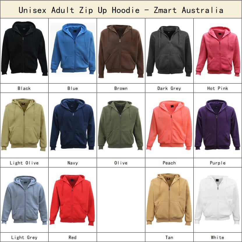 Unisex zip fleece hoodie in Royal Blue, size 4XL – product image 3 of 5