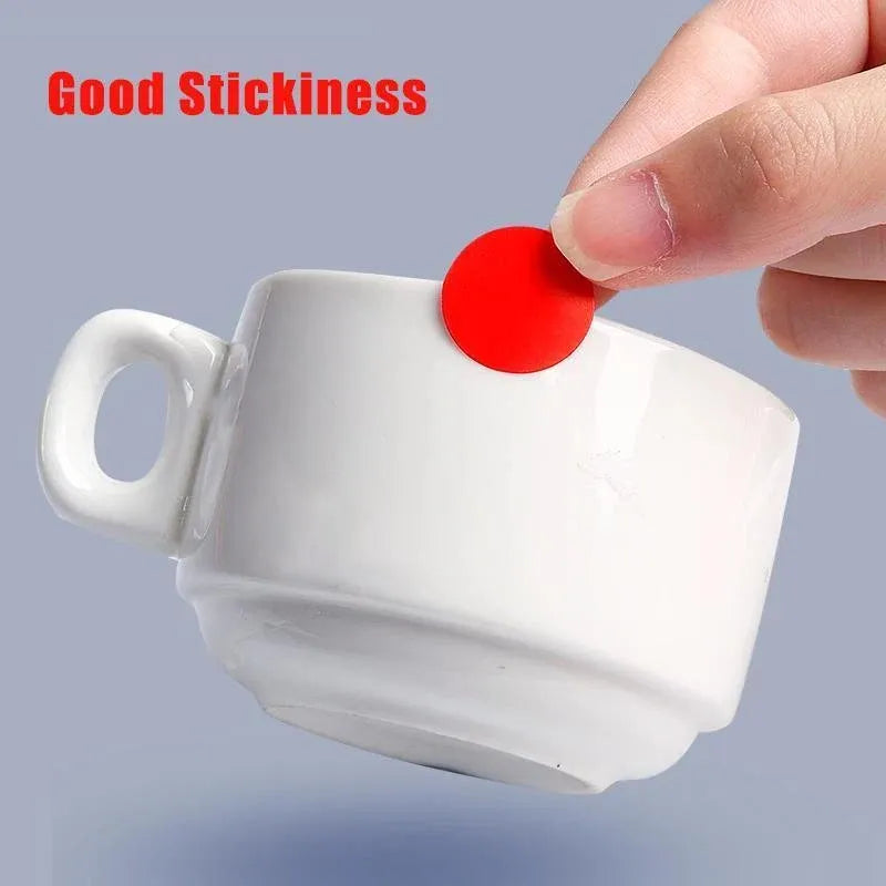 8/13/25/50mm Colour Sticker Dots Adhesive Round Labels Circular Scrapbooking Green - 13mm 132 Dots - 5 Sheets