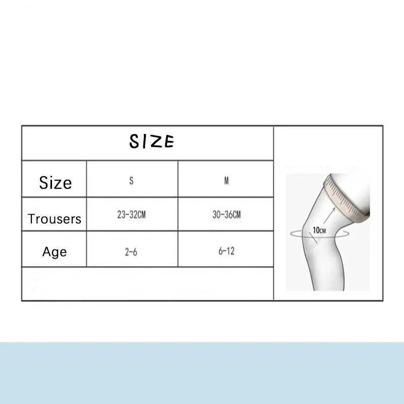 AOLIKES S Size Knee Pad Crash Proof Anti-Slip for Young Users Sports Protection - Blue