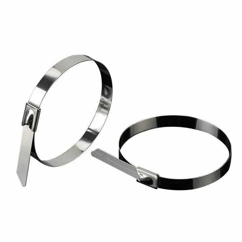 20X Stainless Steel Cable Ties S304 Marine Grade Zip Strap Locking Wrap 100-800Mm - 4.6x350mm — product photo 3