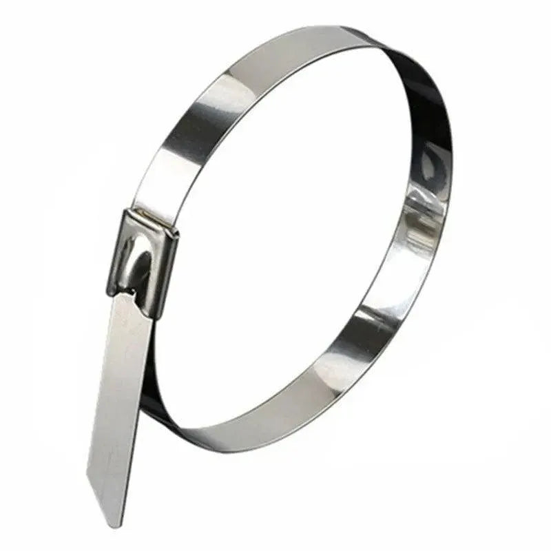 20X Stainless Steel Cable Ties S304 Marine Grade Zip Strap Locking Wrap 100-800Mm - 4.6x350mm — product photo 11