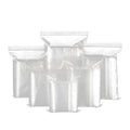 100PCS 100micron Bulk Clear Resealable PE Plastic Zip Bags - 11*16CM