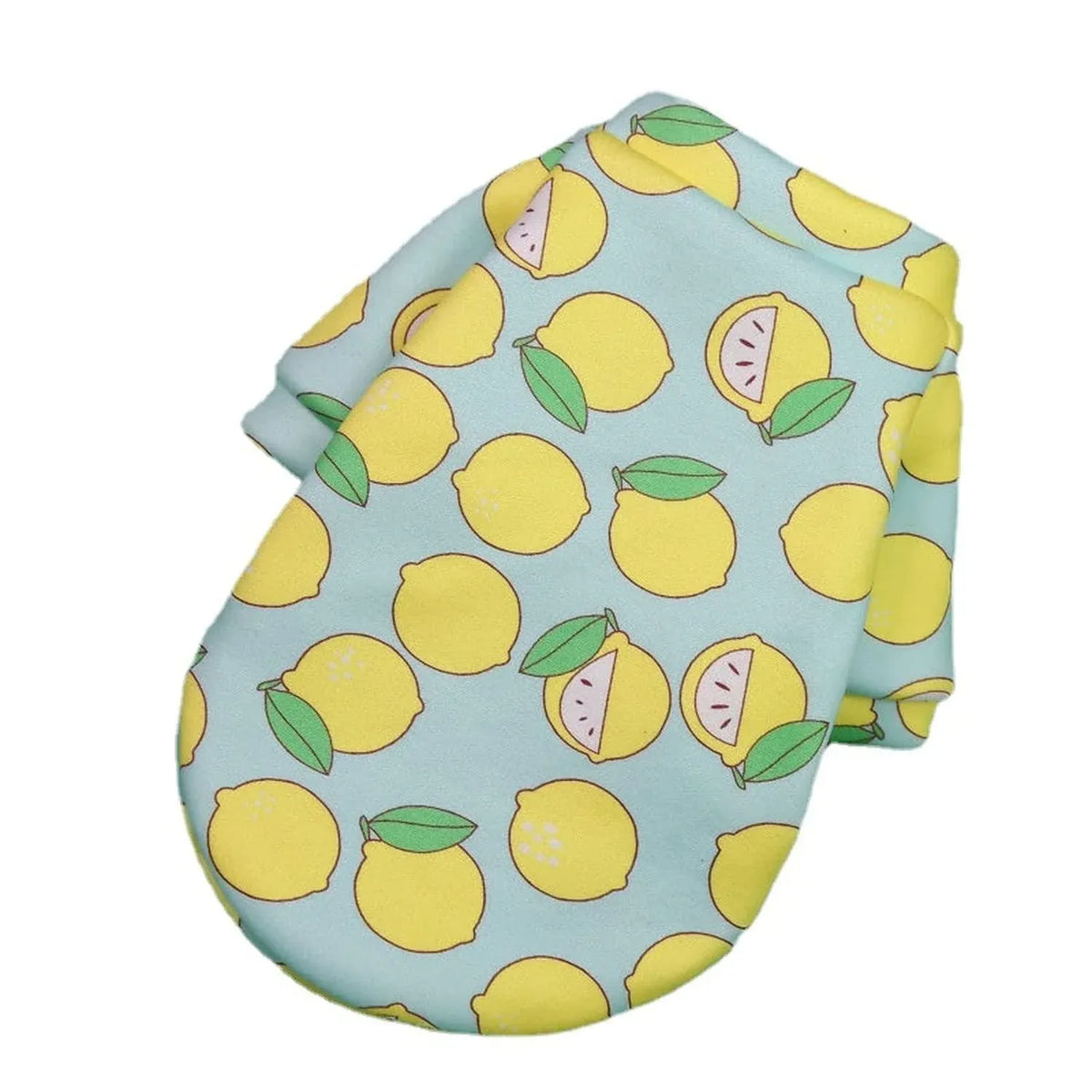 Plush Pet Winter Jumper - Large, Green Lemon