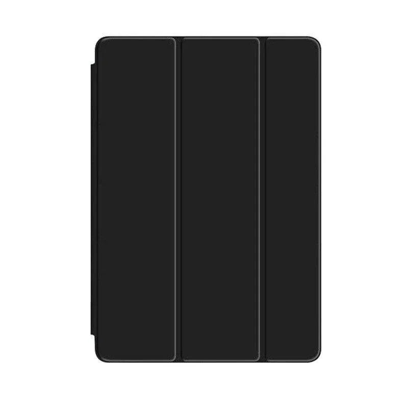 Shockproof Silicone iPad 2017 Case with Pencil Slot and Smart Cover – 6 Colour Options - Black