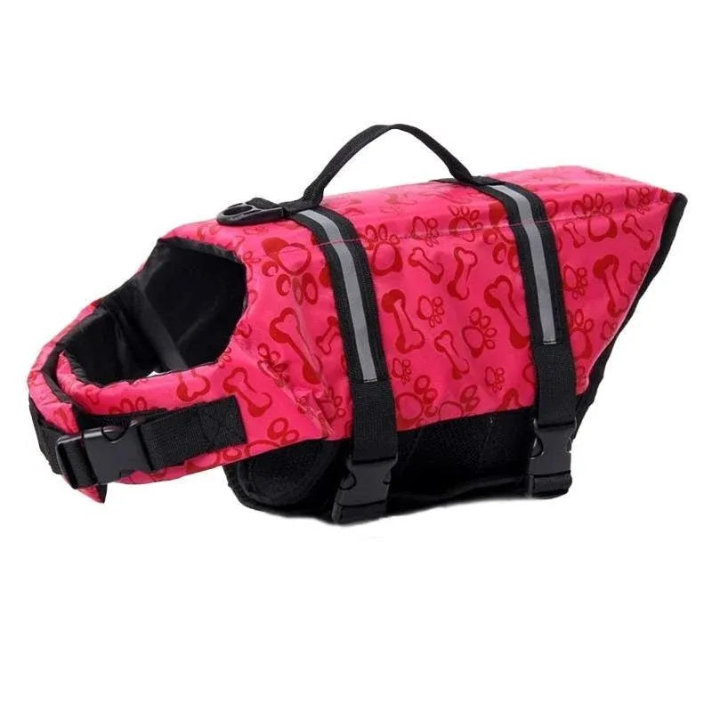 Dog Buoyancy & Swimming Safety Vest - Red, XS