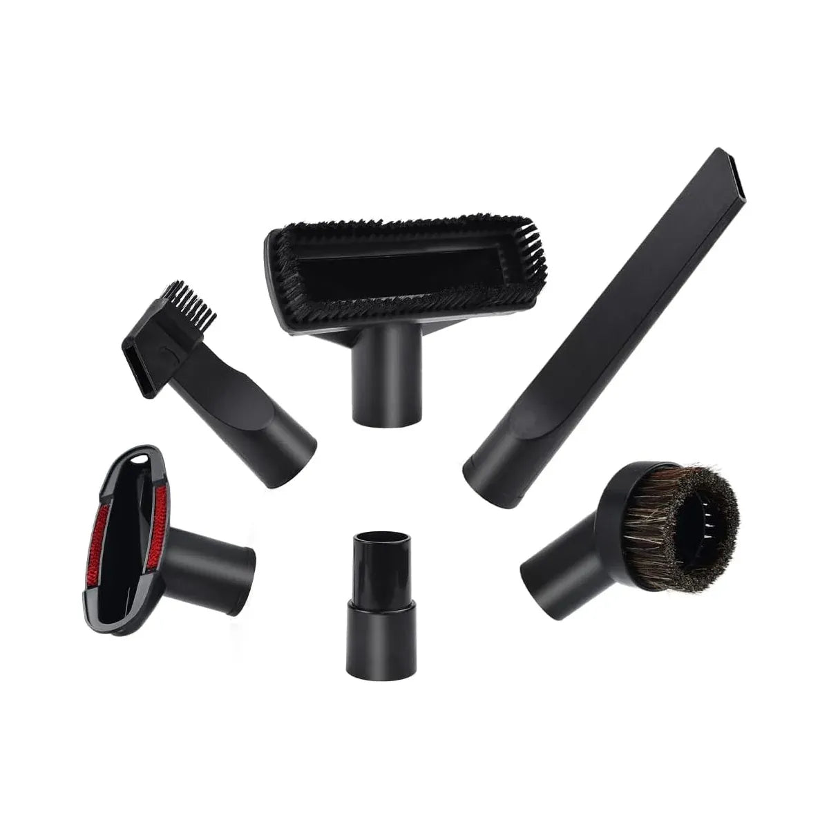 6-Piece Vacuum Cleaner Nozzle and Brush Attachment Set – 32 mm