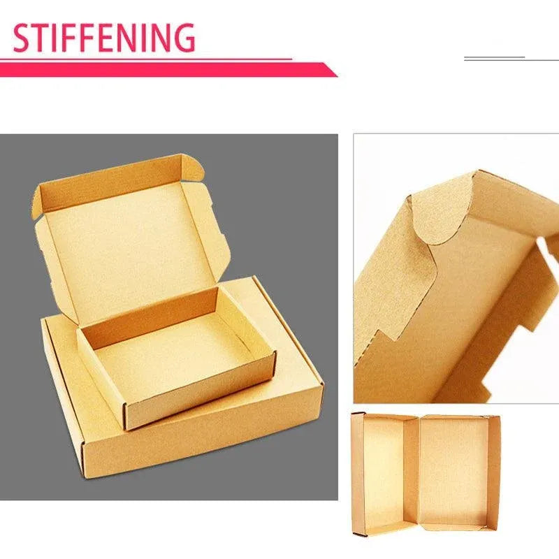 Brown Mailing Box Carton A4 A5 Small Medium Large Cardboard Mailer - 18X13X6CM — product photo 5